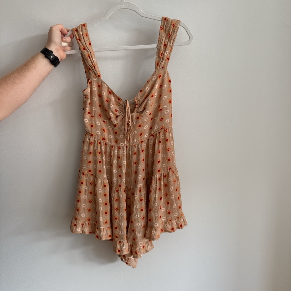 Cotton Candy Floral Patterned Dress